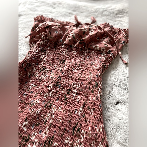 🌸 •ZAFUL• floral print pink dress 🌸 - Picture 5 of 5